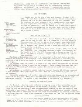 Boletín. Asociación Internacional de Alergología.