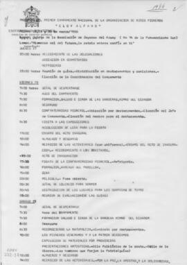 Primer Campamento Nacional de Pioneros Eloy Alfaro