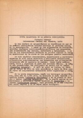 Dieta balanceada en la América precolombina