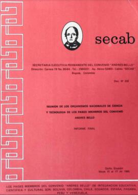 SECAB. Informe final