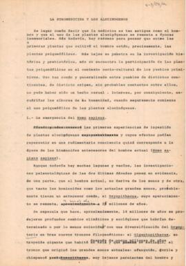 La etnomedicina y los alucinógenos