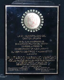 Condecoración “Dr. Alejo Lascano"