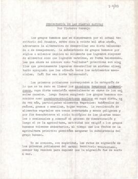 Etnobotánica de las plantas nativas