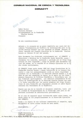 Lineamientos de Política de Investigación para la Estación Charles Darwin