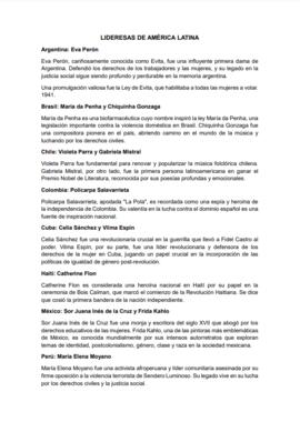 Lideresas de América Latina