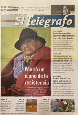 Murió un ícono de la resistencia