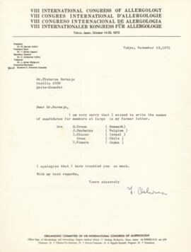 Yoshio Oshima, M.D. a Dr. Plutarco Naranjo