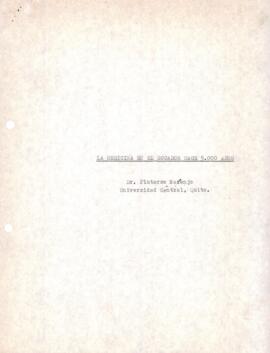 La medicina en el Ecuador hace 5000 años.