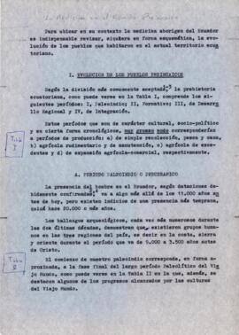 La medicina en el Ecuador preincaico.