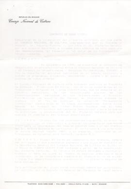 Contrato de Obra Cierta para la elaboración de la introducción de la obra "Recuperación Nutr...