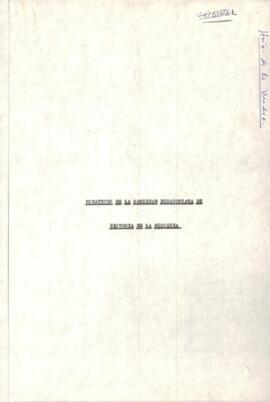 Estatutos de la Sociedad Ecuatoriana de la Historia de la Medicina