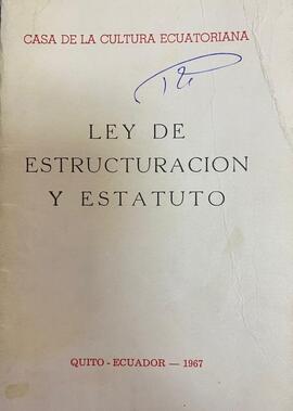 Ley de Estructuración y Estatuto