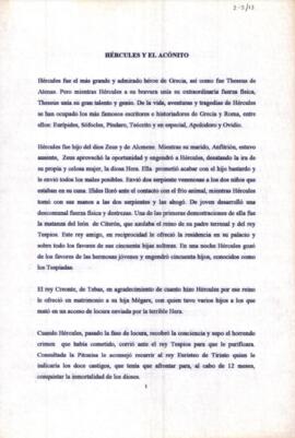 Hércules y el acónito