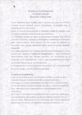 Asma en la adolescencia