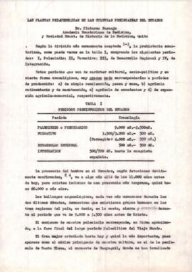 Las plantas psiquedélicas en las culturas preincaicas del Ecuador