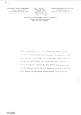 Informe de investigaciones realizadas