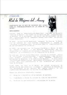 Fortalecimiento de la Casa de la Mujer