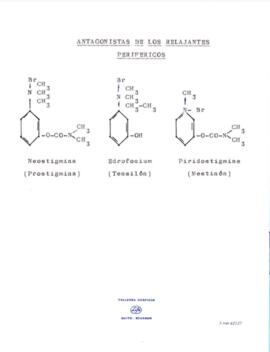 Analgésicos y anestésicos