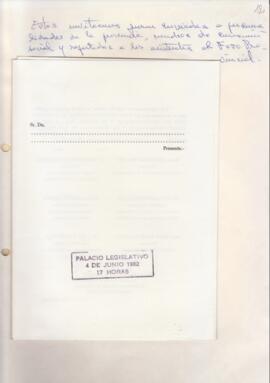 Formato de invitaciones. Foro Nacional