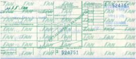 Boleto de avión No. 524751