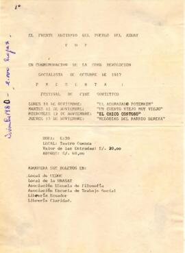 Presentación. Frente Unitario del Pueblo del Azuay