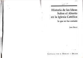 Artículo - Historia de las ideas sobre el aborto de la Iglesia Católica