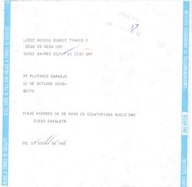 Telegrama - Diego Zavaleta