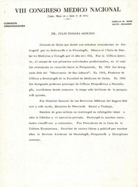 Dr. Julio Endara Moreno