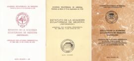 Estatuto de la Academia Ecuatoriana de Medicina (Reformado)