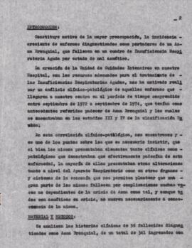 Análisis clínico - patológico de enfermos con antecedentes de Asma Bronquial