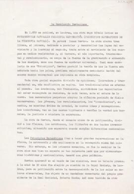 La Revolución Newtoniana